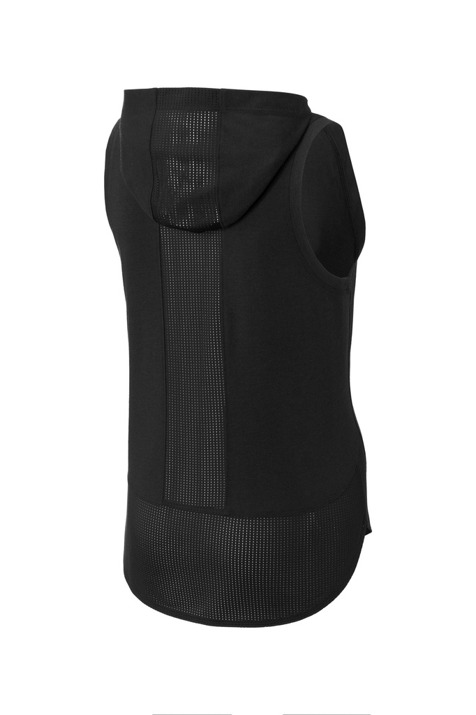 Sport-Tek ® Ladies PosiCharge ® Tri-Blend Wicking Draft Hoodie Tank