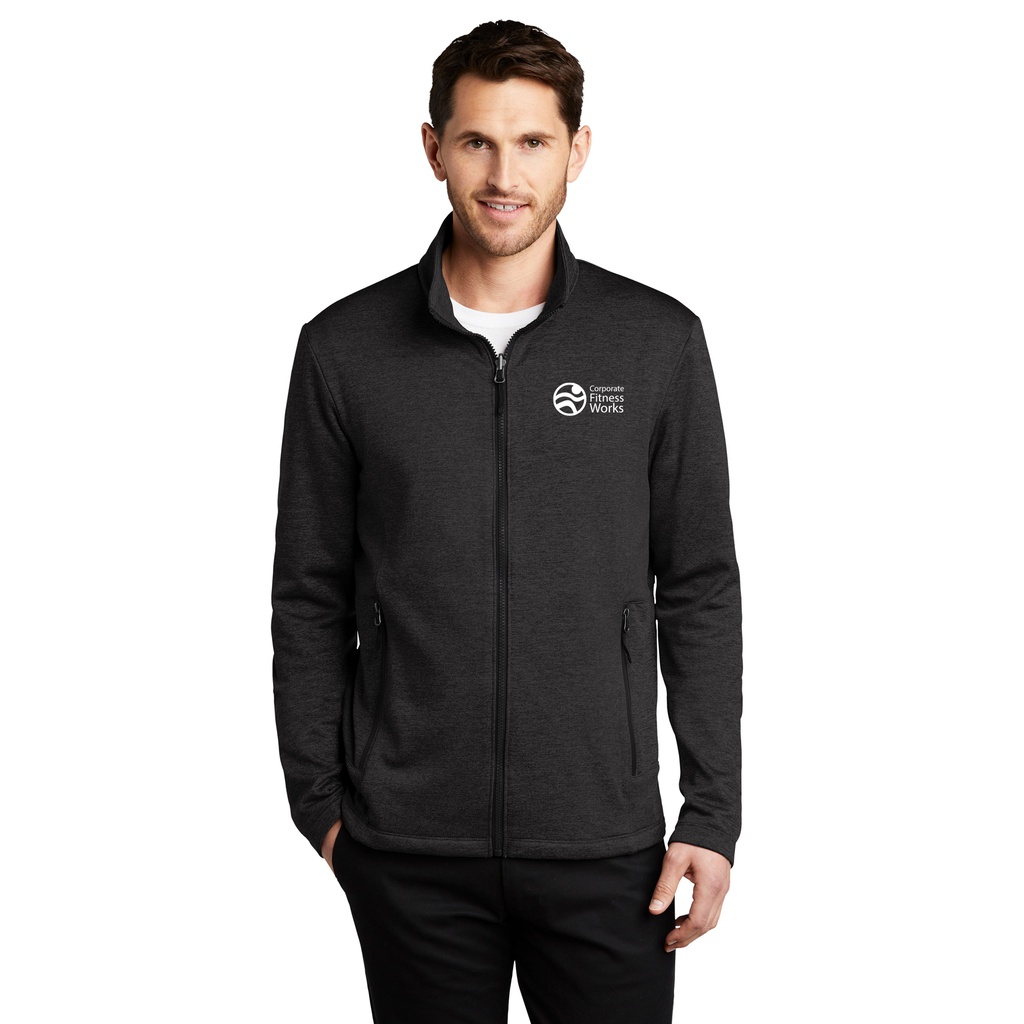Port Authority® Collective Striated Fleece Jacket