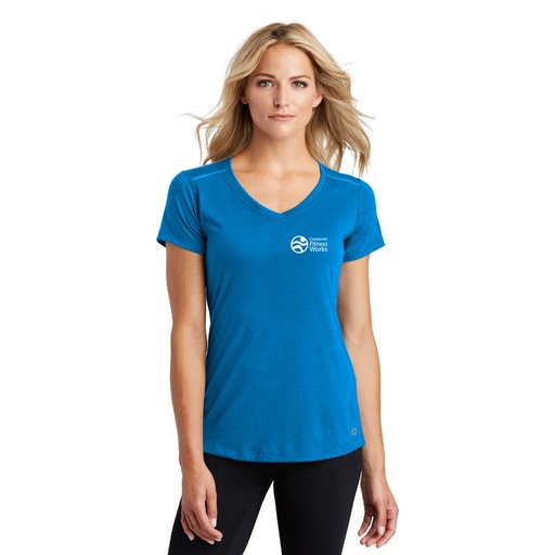 OGIO ® ENDURANCE Ladies Peak V-Neck Tee