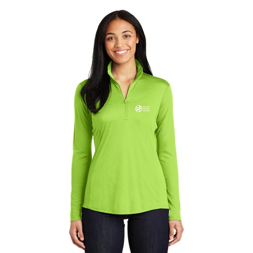 Sport-Tek Ladies PosiCharge Competitor ¼ Pullover Zip