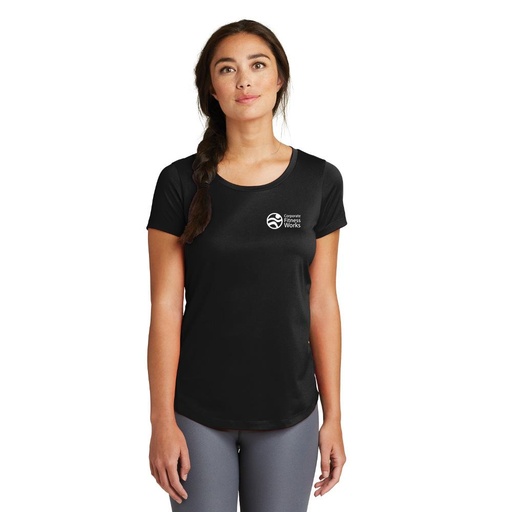 New Era Ladies Series Performance Scoop Tee